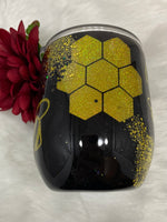 Load image into Gallery viewer, 15oz Let&#39;s Get Buzzed Wine Tumbler
